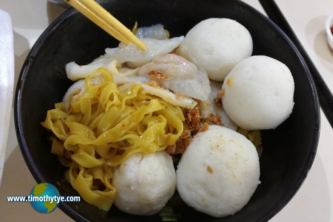 Soon Wah Fishball Mee Dry