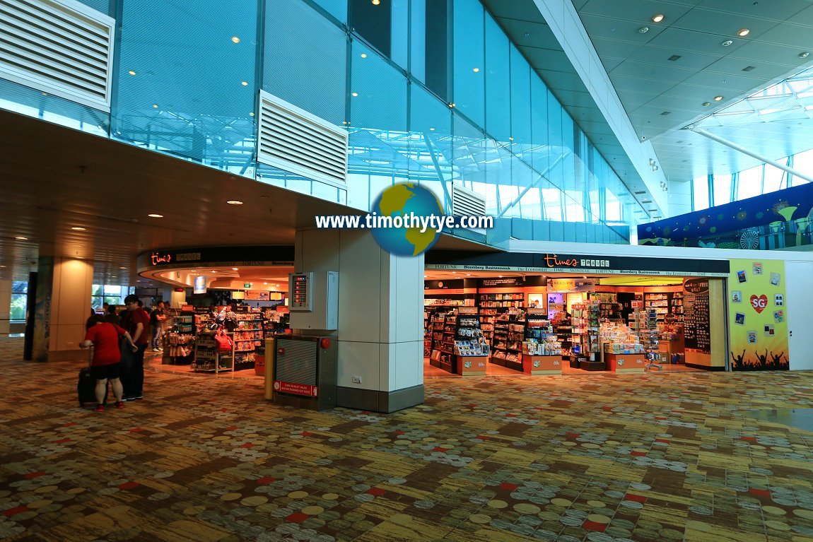 Times Travel, a bookshop in Changi Airport