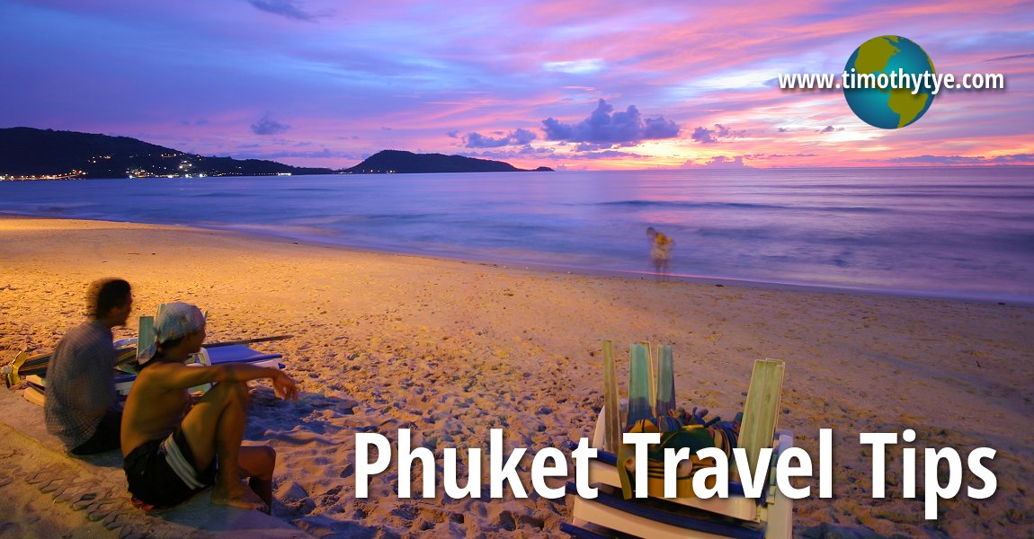 Sunset on Patong Beach, Phuket