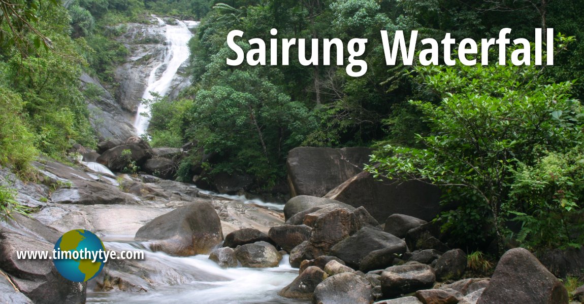 Sairung Waterfall, Trang Province, Thailand