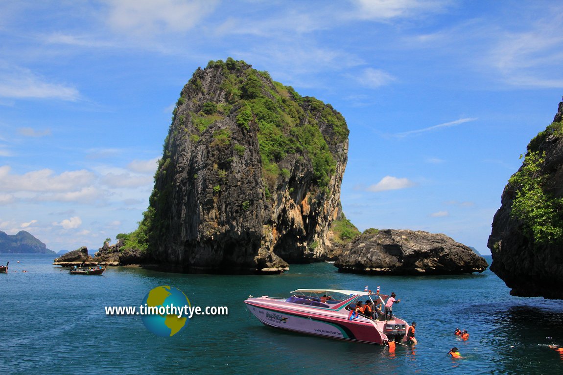 Snorkeling off Ko Waen