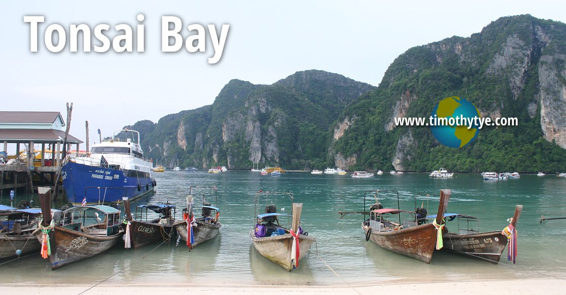 Tonsai Bay, Phi Phi