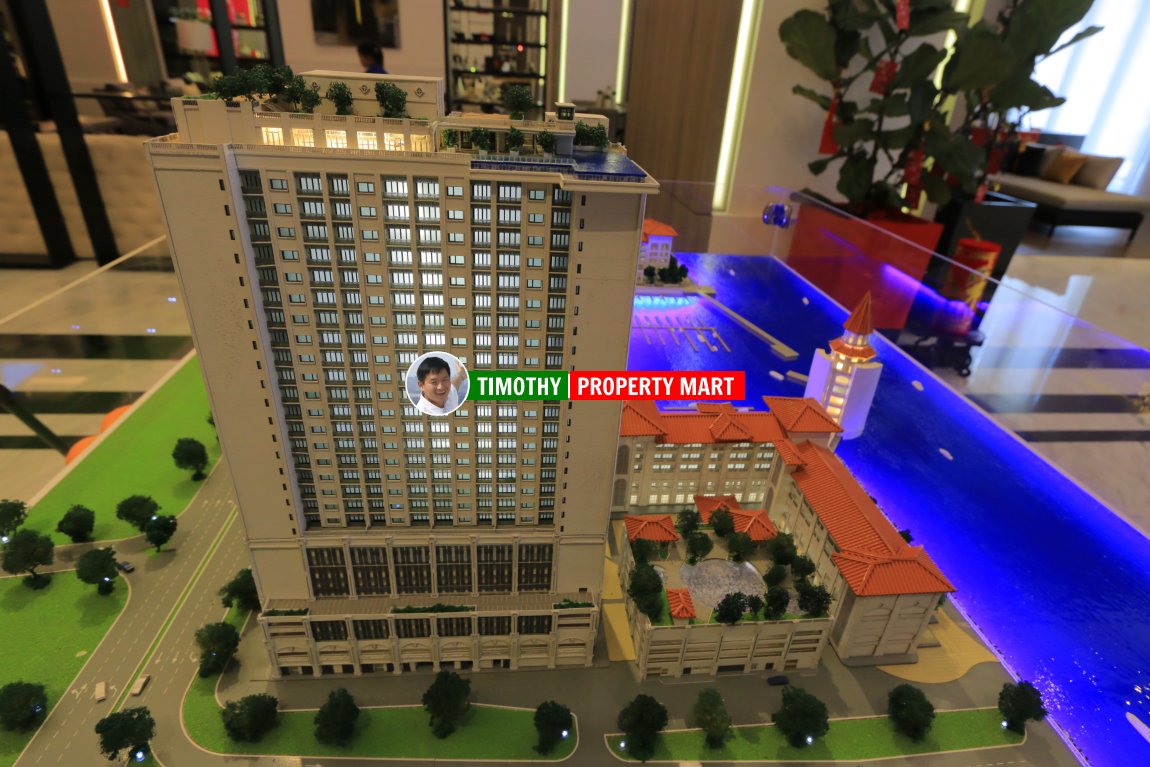 Straits Residences model