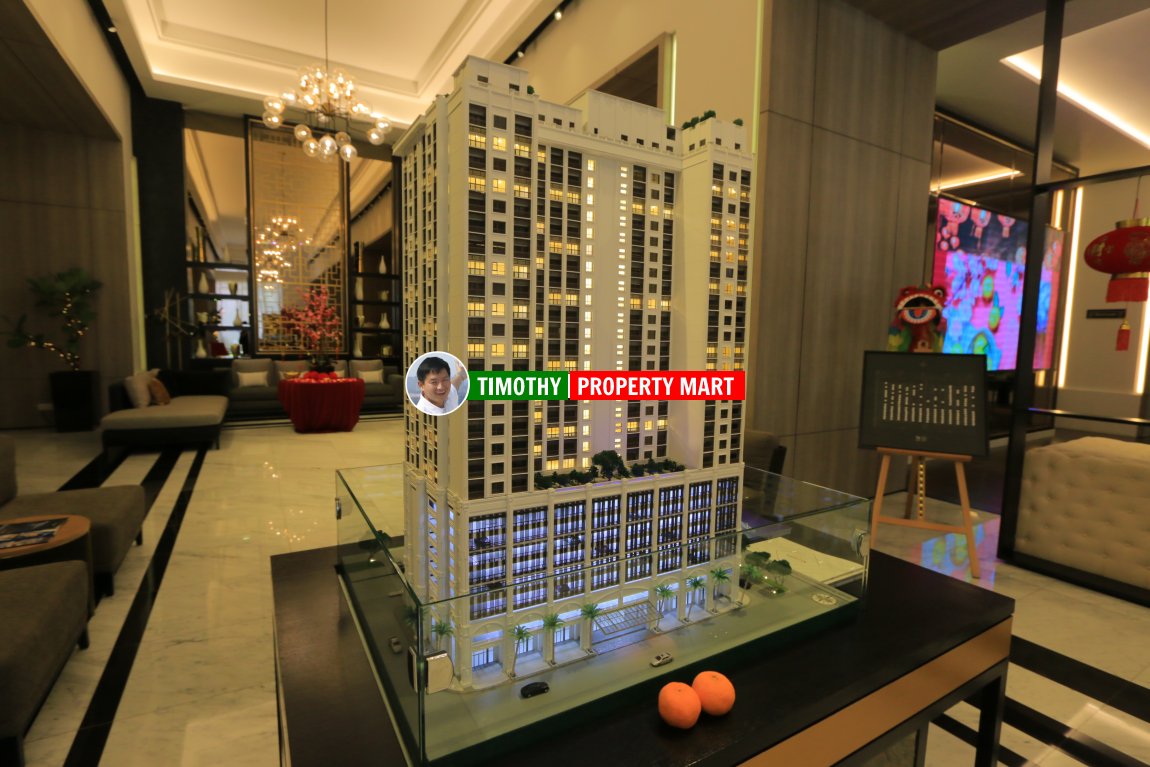 Straits Residences model