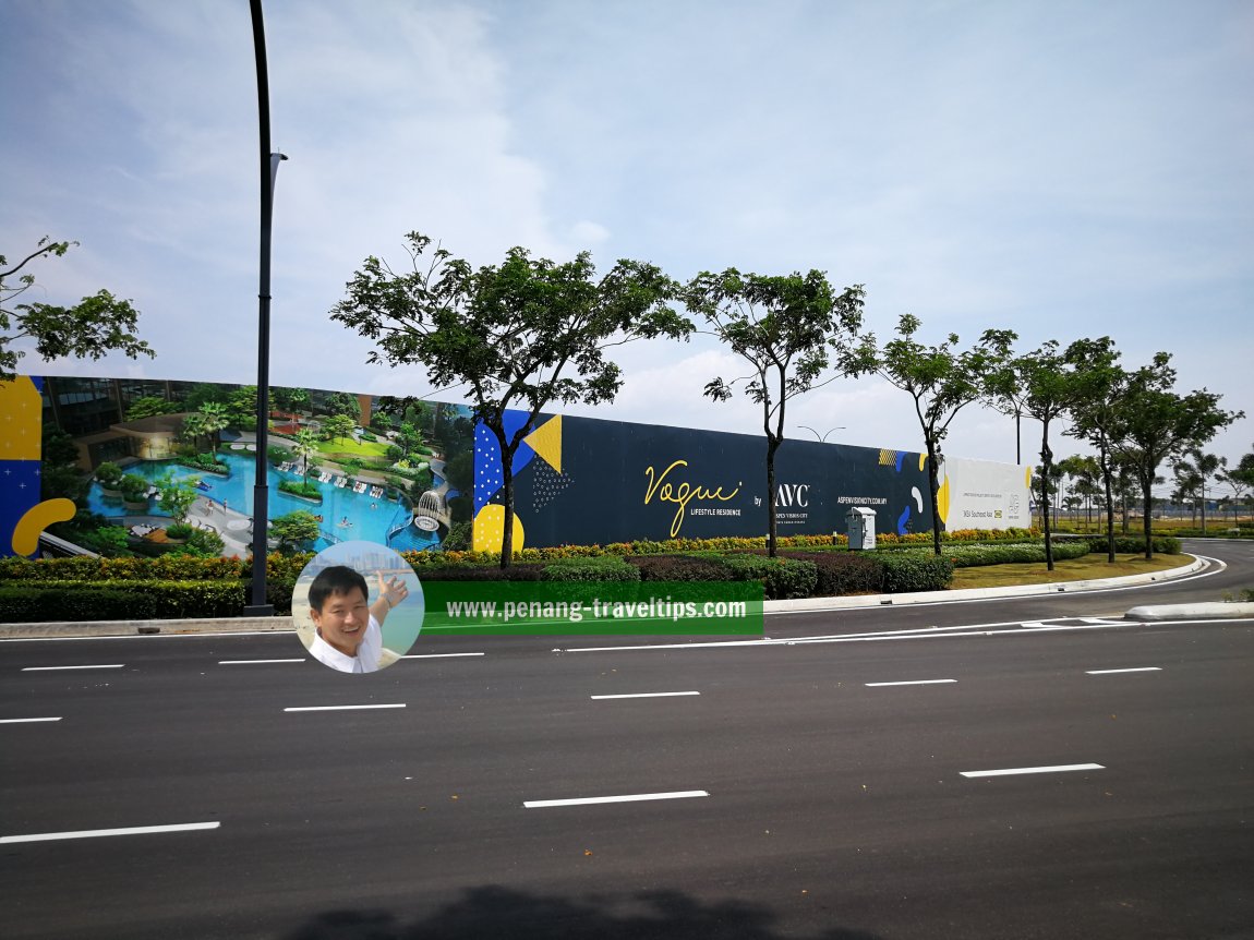 Hoarding for Vogue Lifestyle Residence