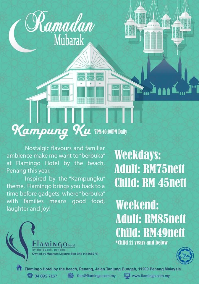 Kampung Ku Buffet at Flamingo Hotel By The Beach