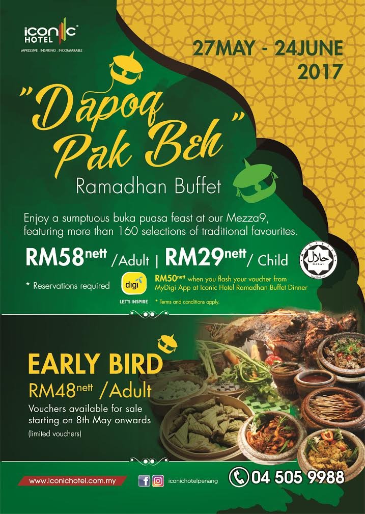Bufet Ramadhan Dapoq Pak Beh di Iconic Hotel