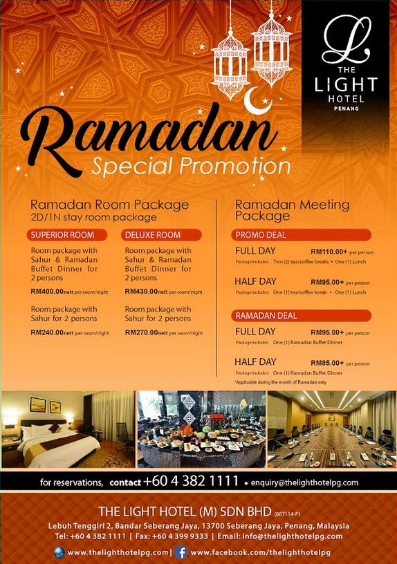 The light hotel buffet ramadhan 2021