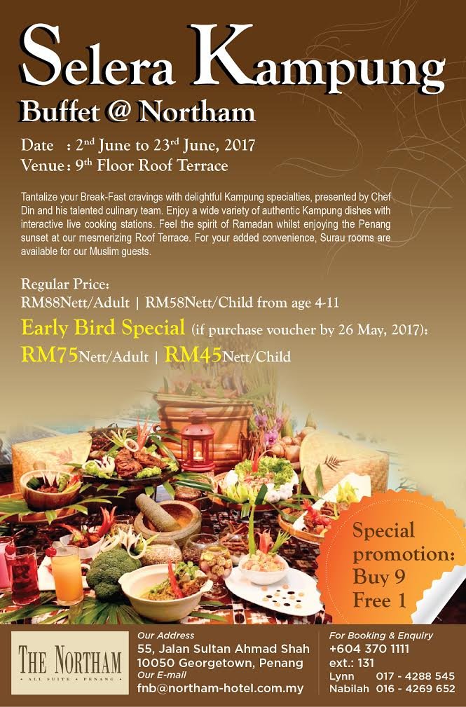 Selera Kampung Buffet @ The Northam All Suite