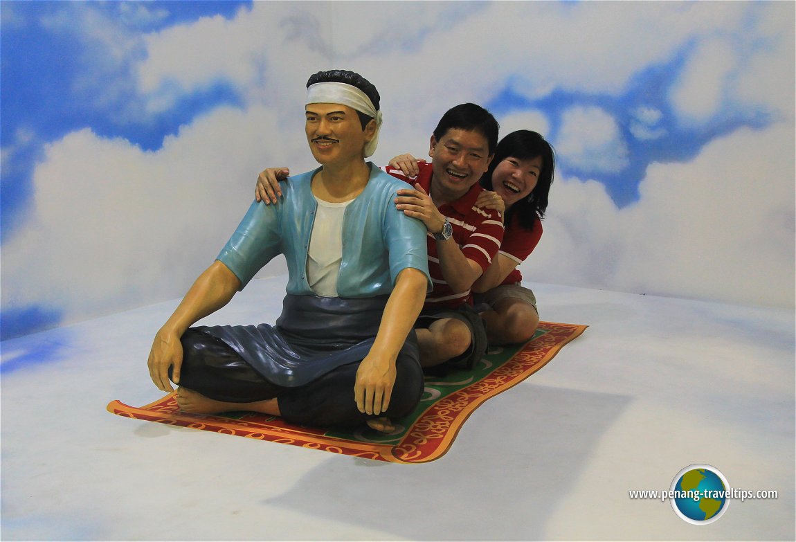 You, Me and P. Ramlee, at the Penang 3D Trick Art Museum