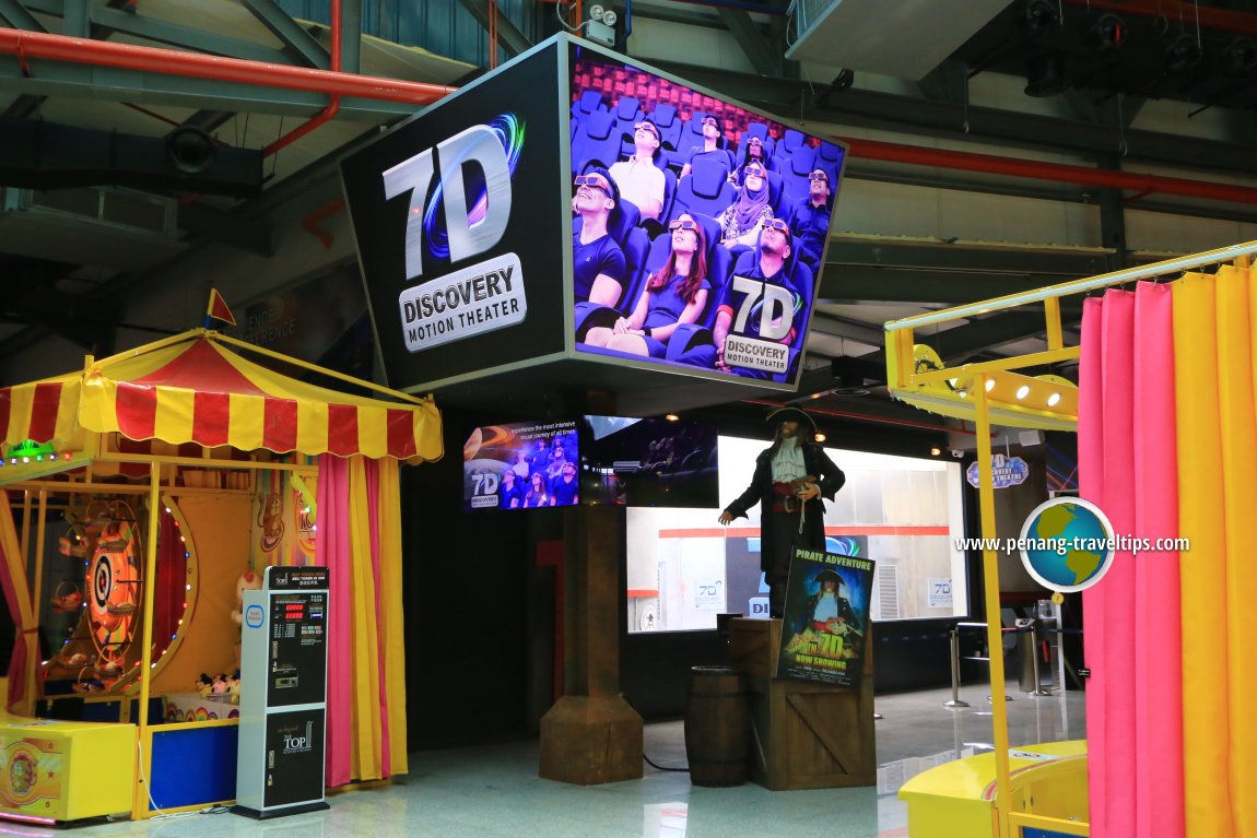 7D Discovery Motion Theater, The TOP, Komtar