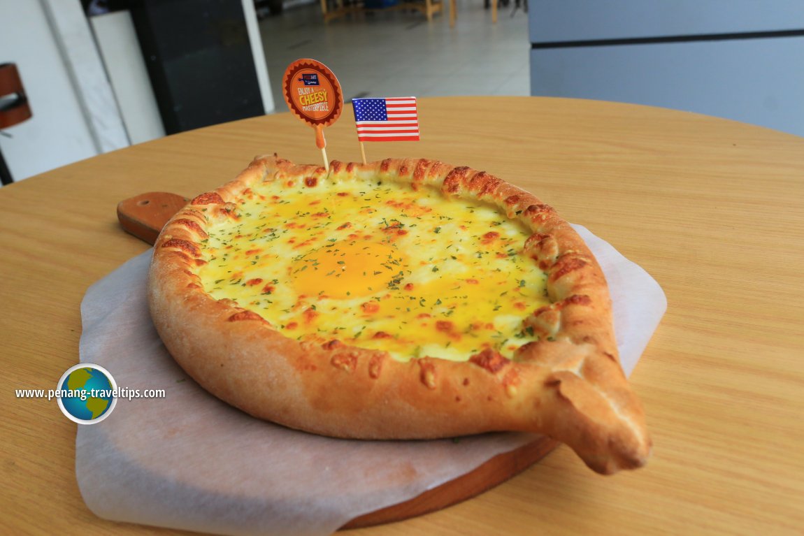 The Adjaruli Khachapuri artisanal pizza