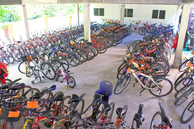 Bicycles for rent at Audi Guesthouse