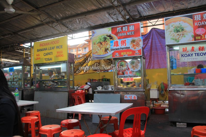 Banana Leaf Rice stall