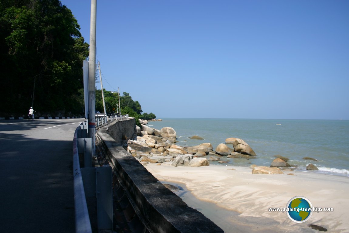 Batu Ferringhi coastal road