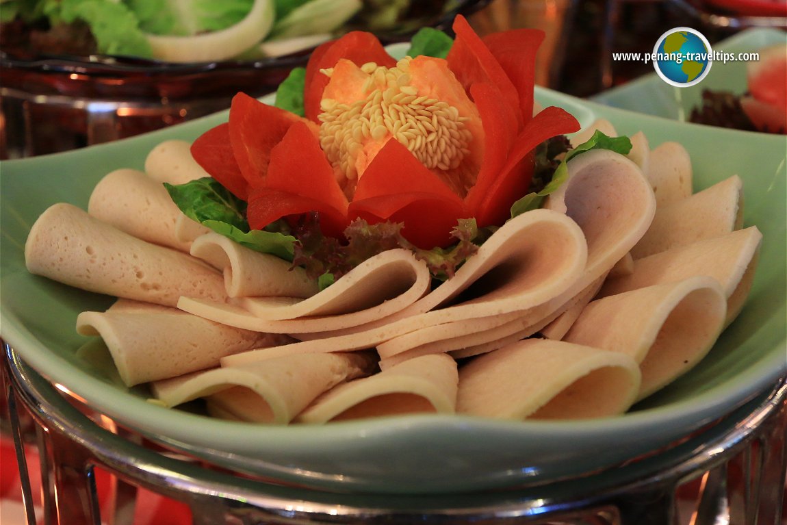 Cold Cuts decorated with a red Capsicum, BBQ Jamboree Buffet