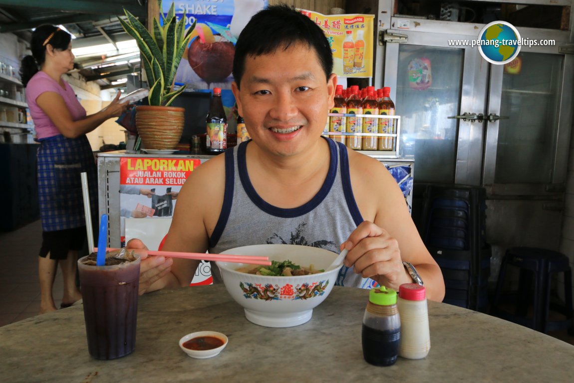 The Beach Street Gu Bak Koay Teow at the new stall