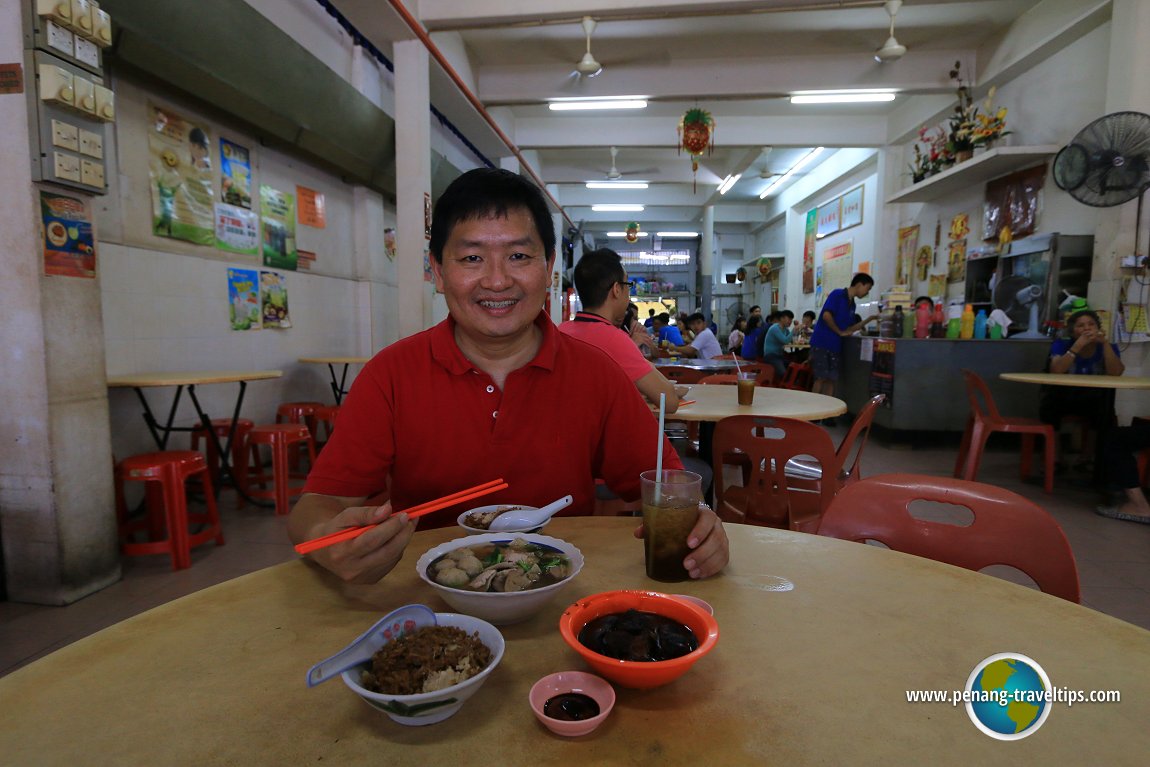 Timothy Tye at BM Yam Rice Kopitiam