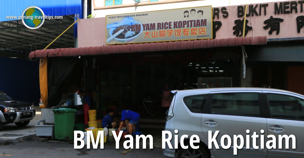 BM Yam Rice Kopitiam