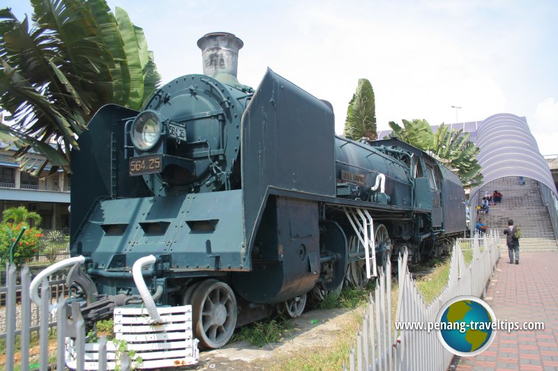 Vintage Train at Butterworth Railway Station