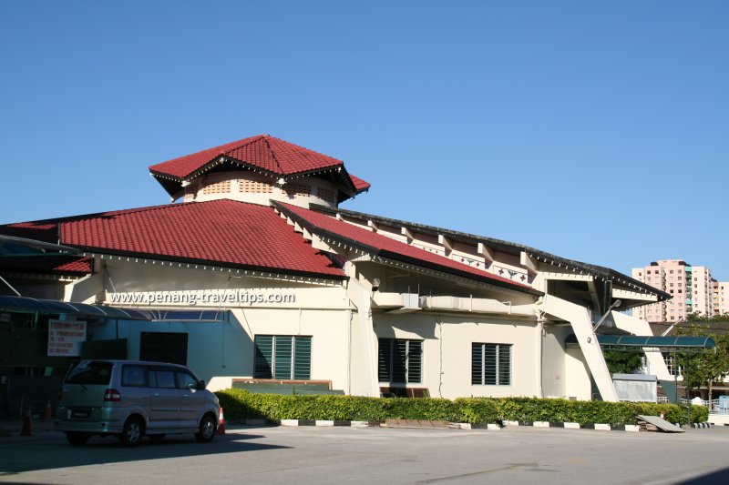 The circular cathedral building