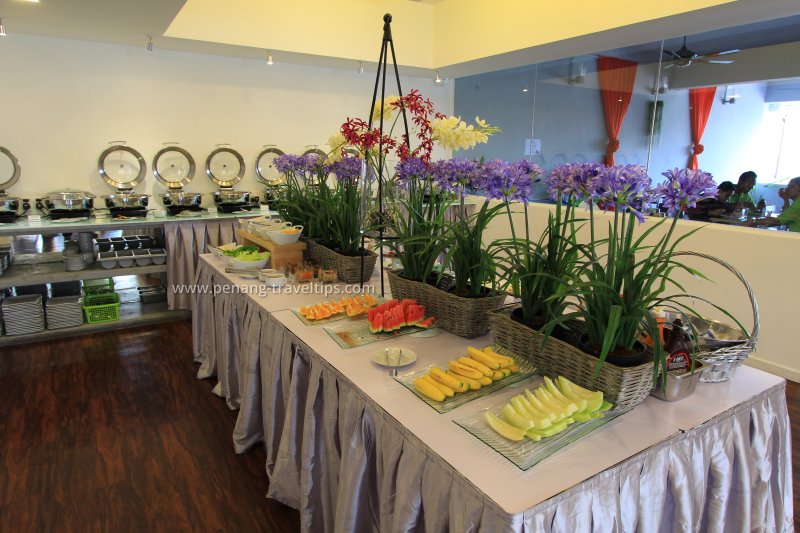 Chulia Mansion buffet spread