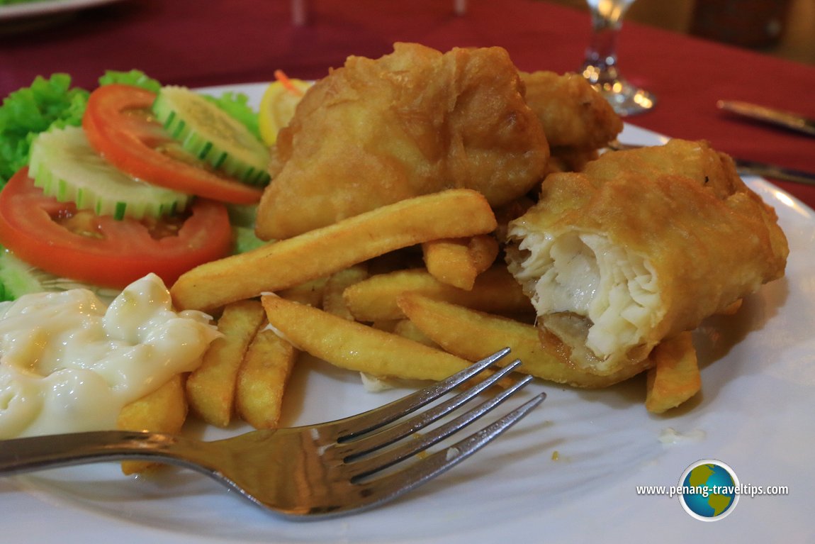 Fish & Chips at Copthorne Orchid Hotel