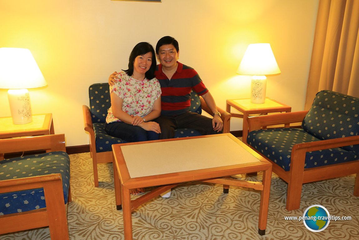 Living room at Copthorne Orchid Hotel