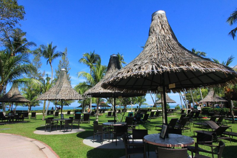 Deck chairs, Golden Sands Resort