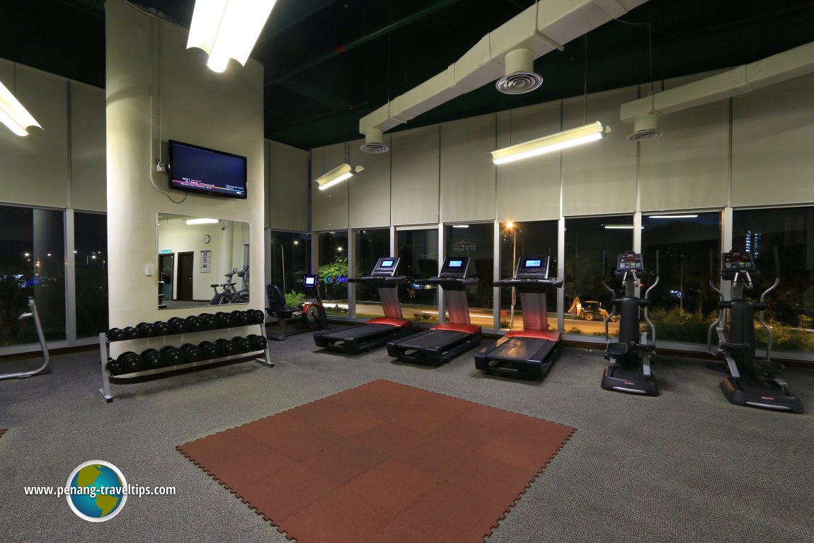 The gym at Eastin Hotel Penang