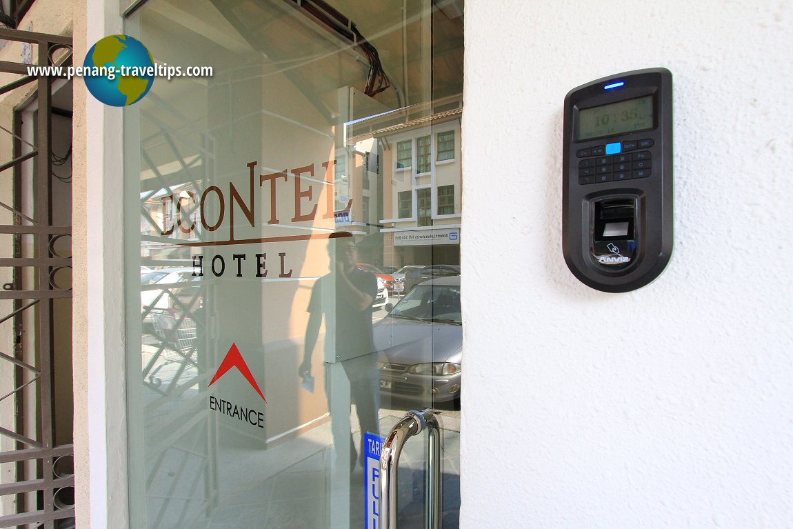 Security access to the guestrooms, Econtel