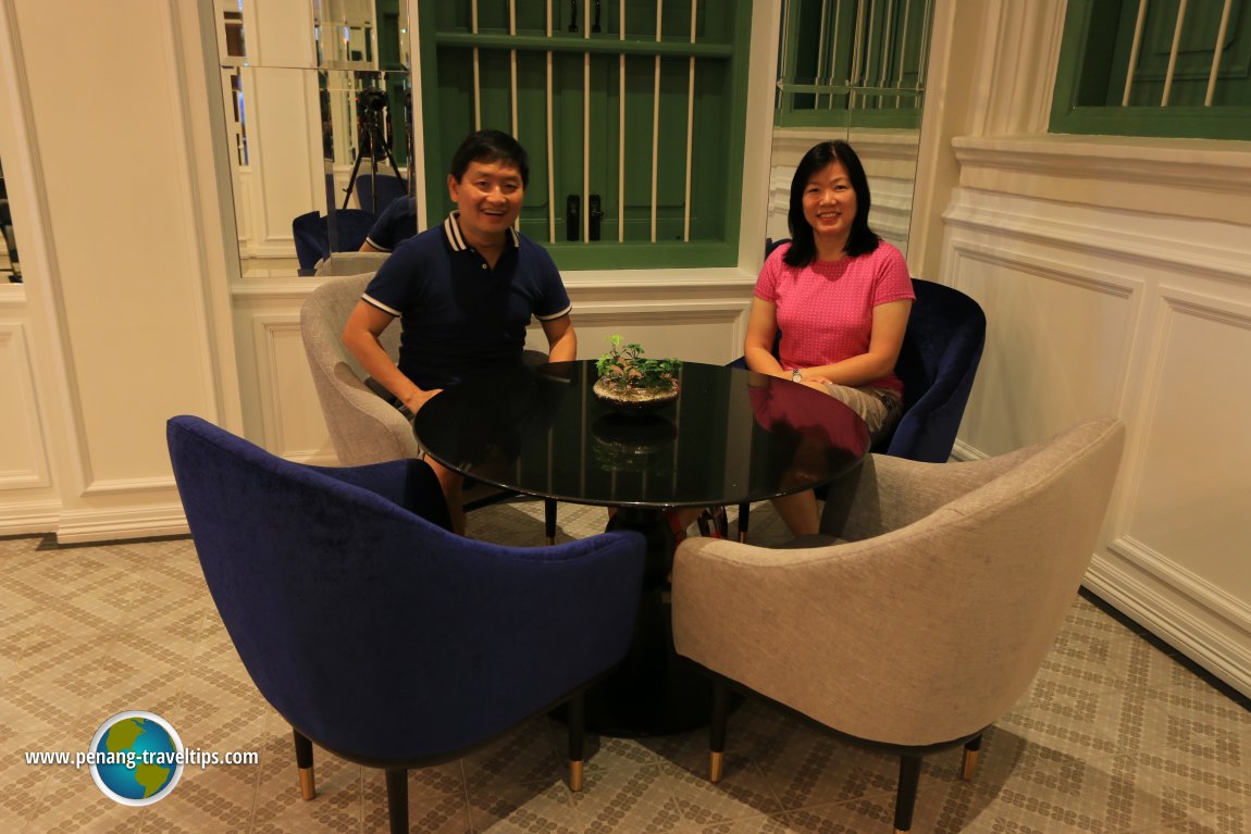 Timothy Tye & Goh Chooi Yoke at The Edison George Town