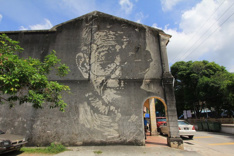 Ernest Zacharevic Balik Pulau Mural