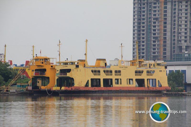 Ferry depot at Bagan Dalam, Butterworth