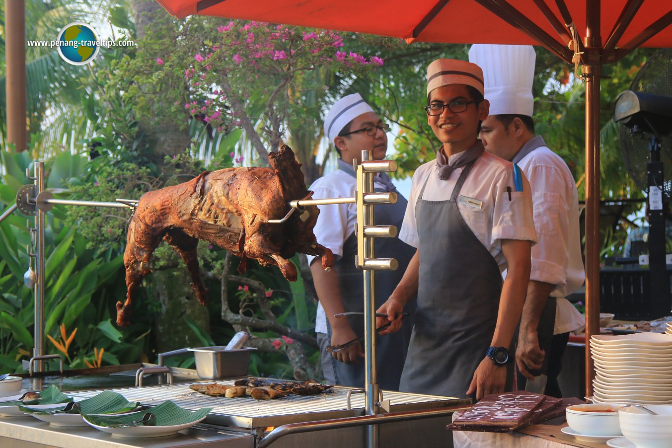 Kampung Ku Buffet, Flamingo Hotel By The Beach Penang