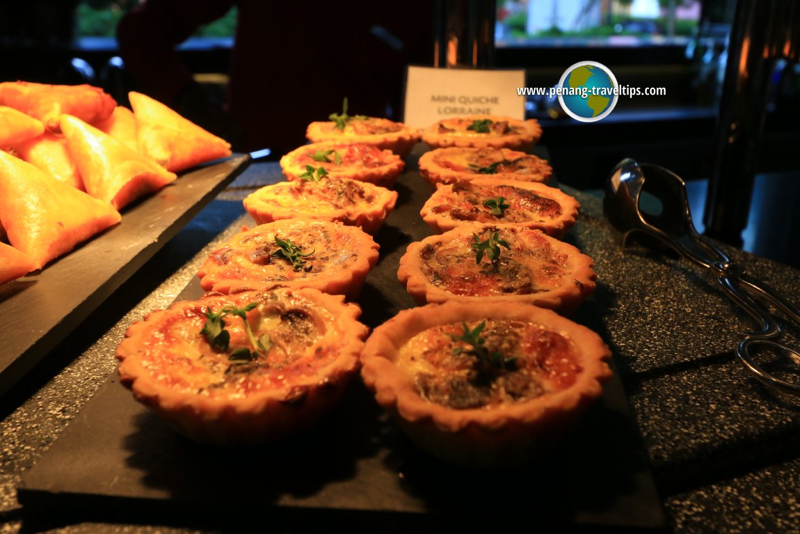 Mini Quiche Lorraine at G Hotel Kelawai