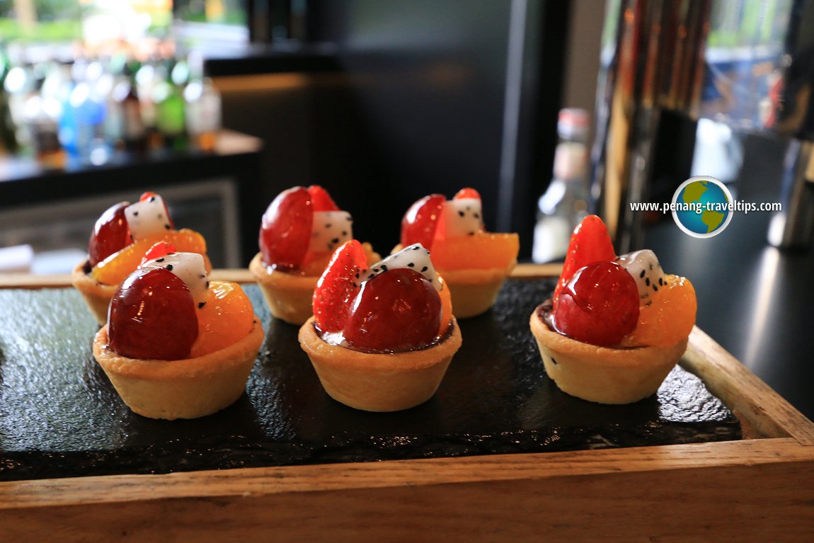 Fruit Tartlets at G Hotel Kelawai