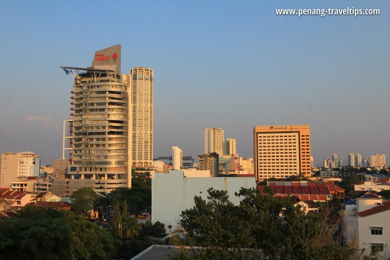 George Town from GLOW Penang