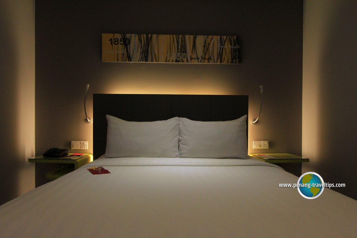 The double room at GLOW Penang