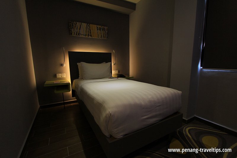 The single room at GLOW Penang