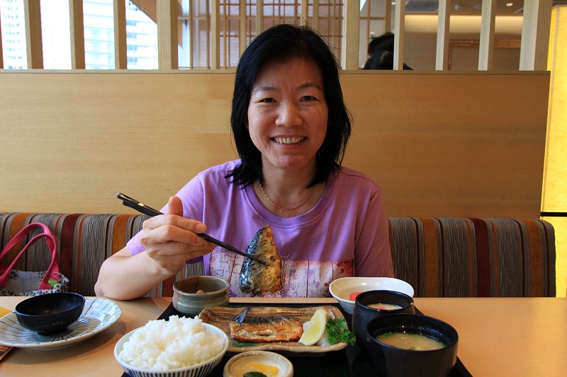 Goh Chooi Yoke at Rakuzen Japanese Restaurant