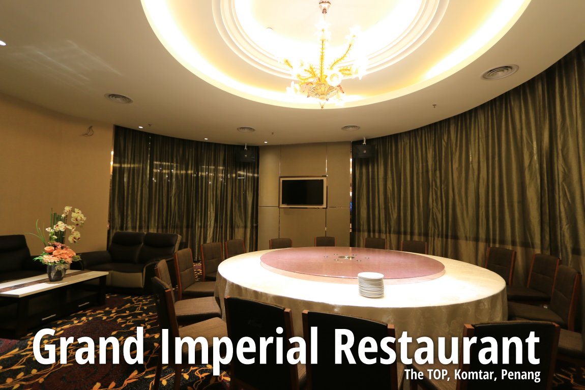 Private dining room, Grand Imperial Restaurant