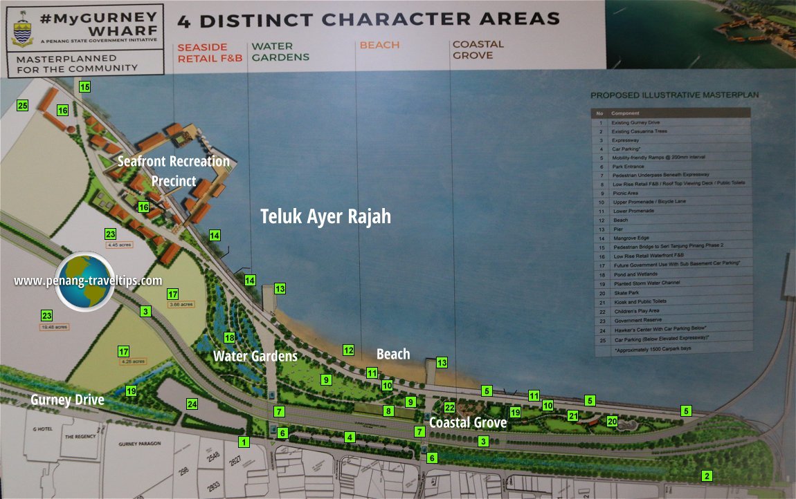 Map of the proposed Gurney Wharf