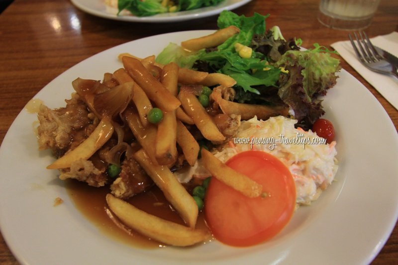 Hainanese Chicken Chop, Dave's Deli