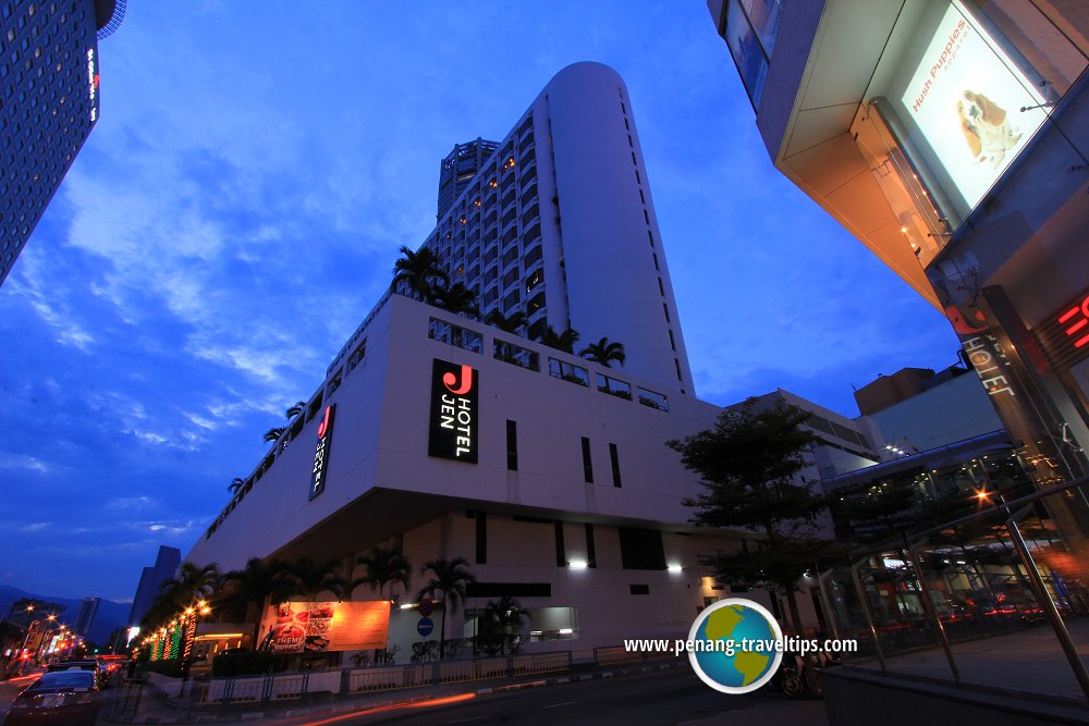 Hotel Jen Penang at dusk