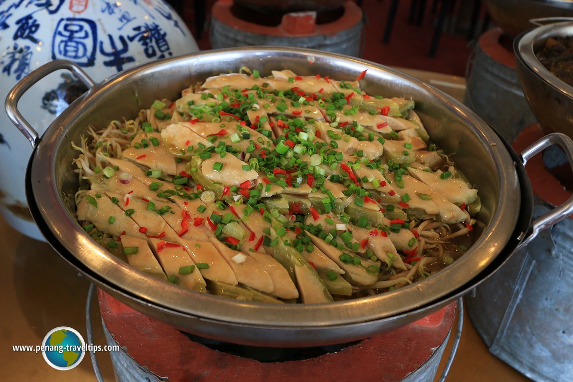 Bitter Gourd with Minced Chicken