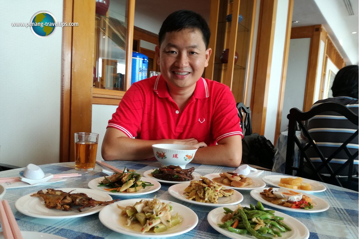 Timothy Tye at Copthorne Orchid Hotel Penang's Taiwan Porridge Buffet Lunch