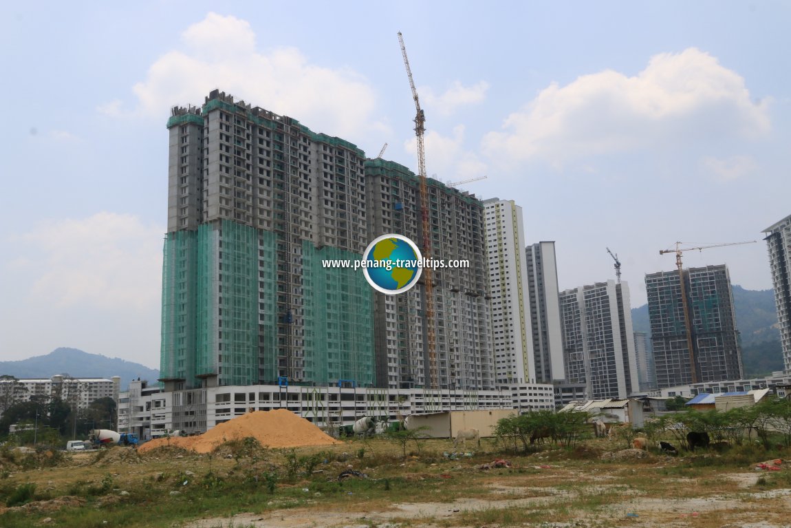Imperial Residences under construction