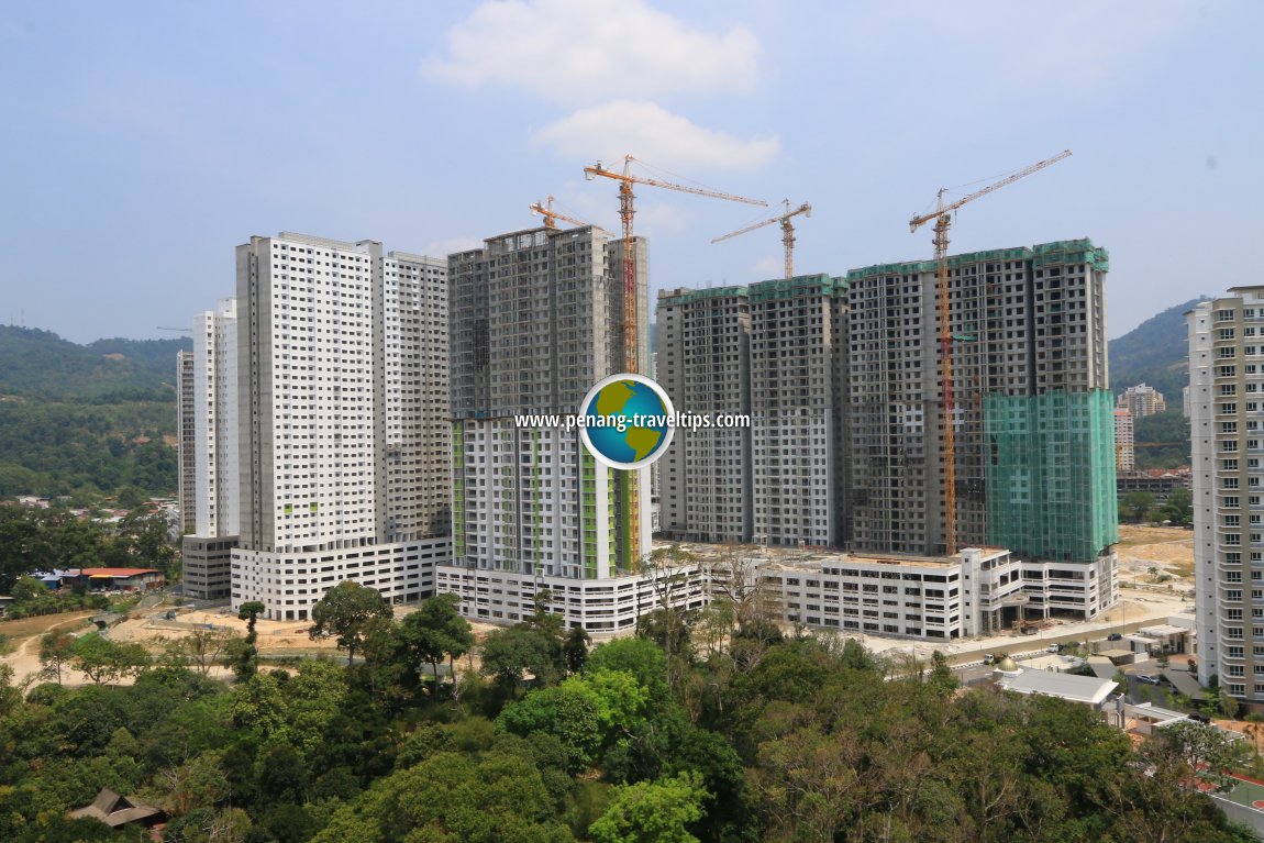 Imperial Residences under construction