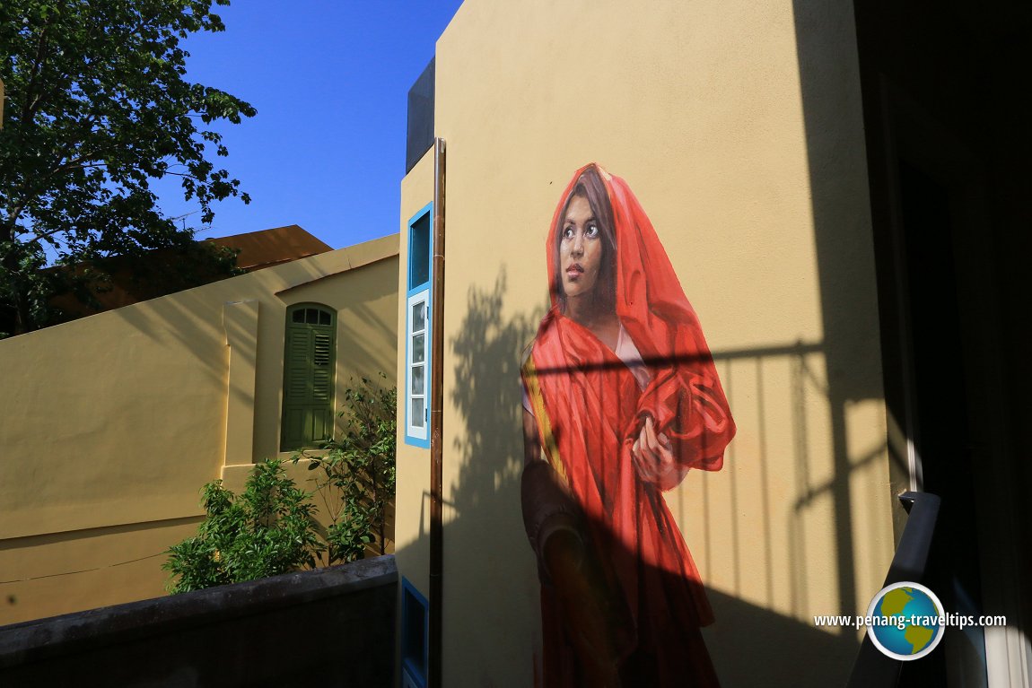 Julia Volchkova's Indian Water Bearer Mural